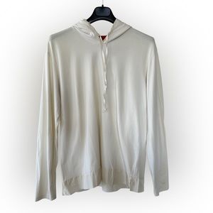 Hugo Boss Cotton/Nylon Pullover Hoodie